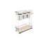 Rev-A-Shelf Steel, Natural, 8.75 in W, 24.25 in H, 21.69 in D, 21.69 in L, Light Brown 5322UT-BCSC-8-MP - alternate 1